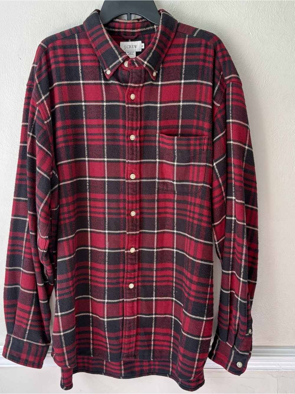 J Crew Plaid Flannel Shacket